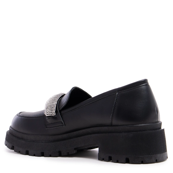 Дамски обувки на дебела подметка VL209 black