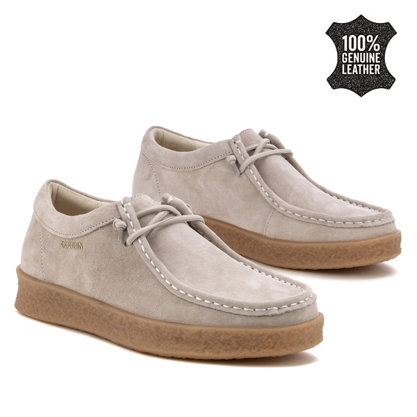 Дамски мокасини от естествен велур – изключителна лекота и комфорт, съчетани с модерна визия и стилно излъчване във всяка ситуация XW1010 beige