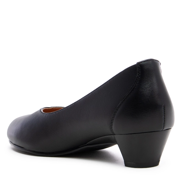 Дамски обувки на нисък ток YCC-113 black