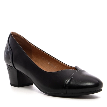 Дамски обувки на нисък ток YCC-17 black