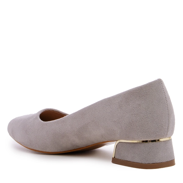 Дамски обувки на нисък ток M362 grey