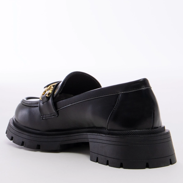 Дамски обувки на дебела подметка CM06 black
