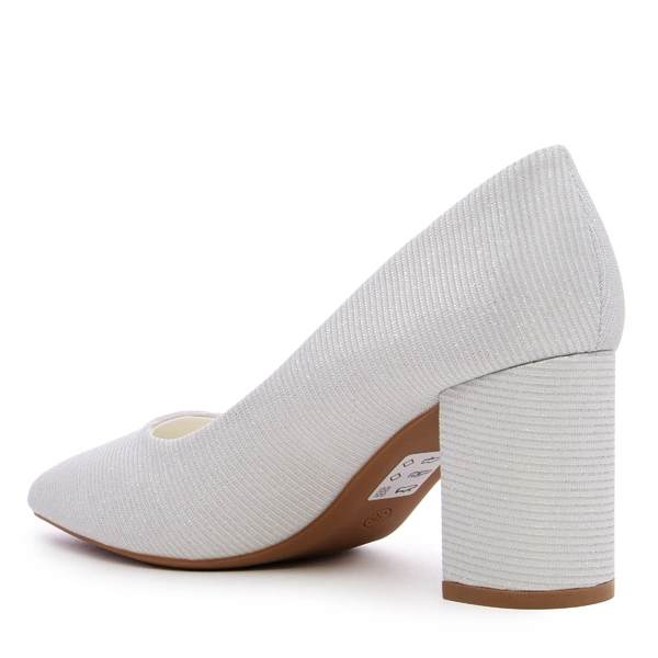 Дамски обувки на ток LL313 white