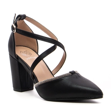 Дамски обувки Q0-1632 black
