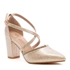 Дамски обувки Q0-1632 gold