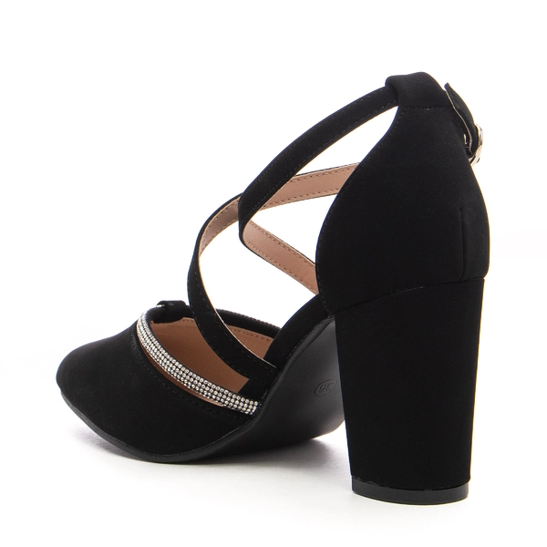 Дамски обувки Q0-1633 black