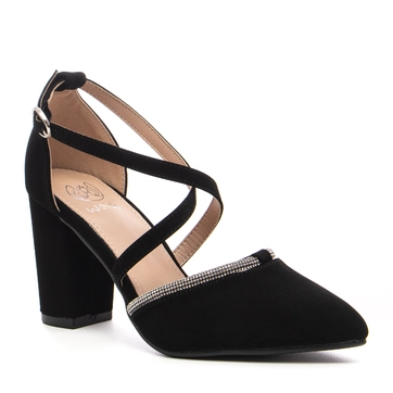 Дамски обувки Q0-1633 black