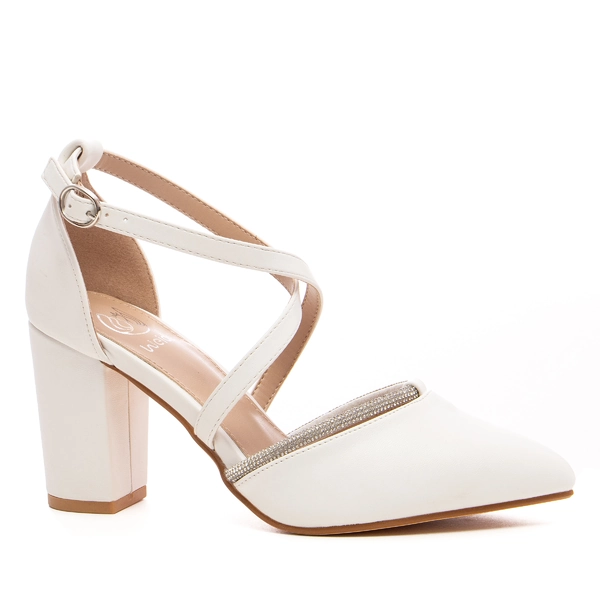 Дамски обувки Q0-1633 white