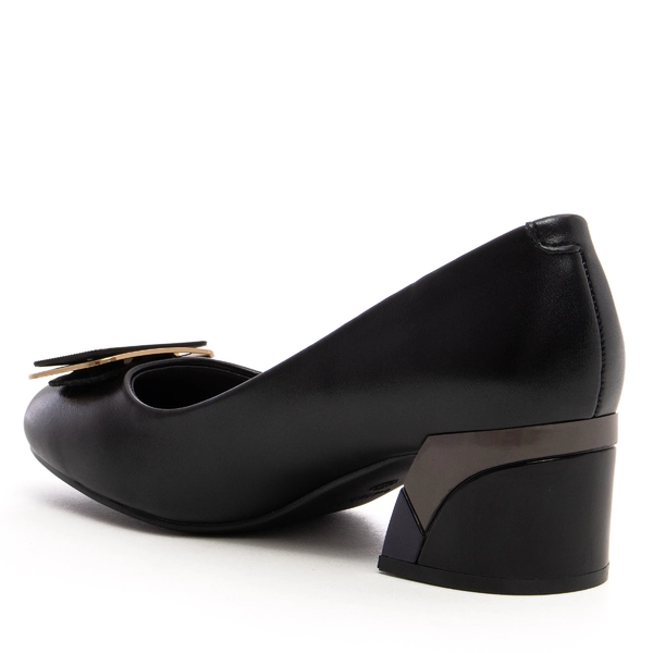 Дамски обувки на ток PY654 black