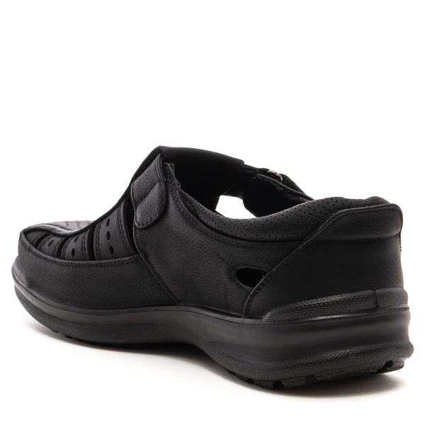 Мъжки олекотени обувки с залепка L5019-1