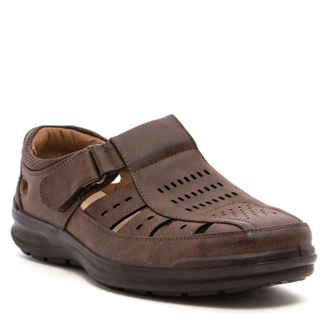 Мъжки олекотени обувки с залепка L5019-2