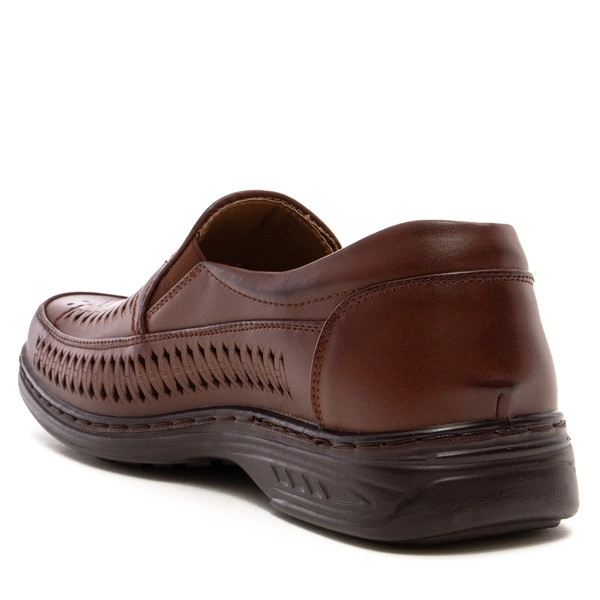 Мъжки перфорирани обувки с ластик L5003-2