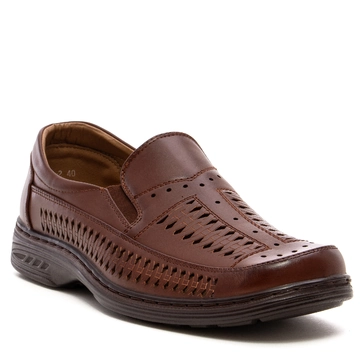 Мъжки перфорирани обувки с ластик L5003-2