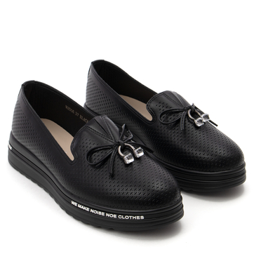 Дамски олекотени обувки с удобна подметка за оптимална поддръжка на краката WH506 black