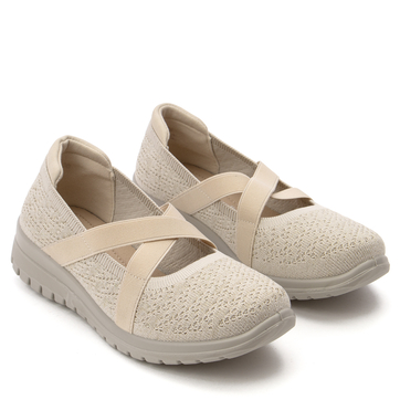 Дамски обувки с мека стелка и удобна подметка за максимален комфорт при всяка стъпка YEHJ-226 beige
