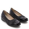 Дамски обувки на ниска платформа с перфорации за оптимална вентилация – идеални за ежедневие YEHJ-137 black