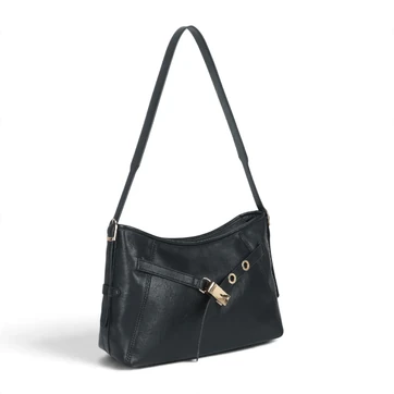 Дамска чанта - модерна и практична с удобна дълга презрамка WL6612P black