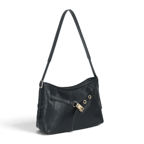 Дамска чанта - модерна и практична с удобна дълга презрамка WL6612P black