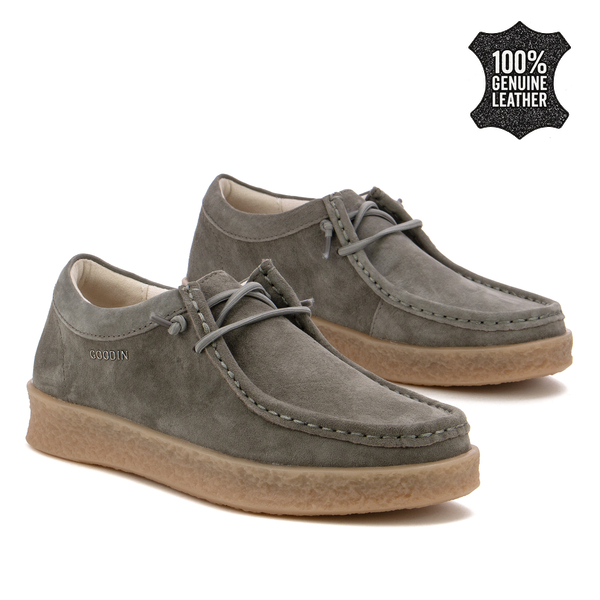 Дамски мокасини от естествен велур – изключителна лекота и комфорт, съчетани с модерна визия и стилно излъчване във всяка ситуация XW1010 khaki