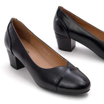 Елегантни дамски обувки изработени от висококачествена кожа, подходящи за всякакви поводи с изключителен комфорт YCC-17 black