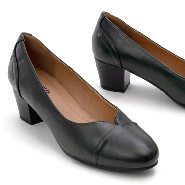 Елегантни дамски обувки изработени от висококачествена кожа, подходящи за всякакви поводи с изключителен комфорт YCC-17 green