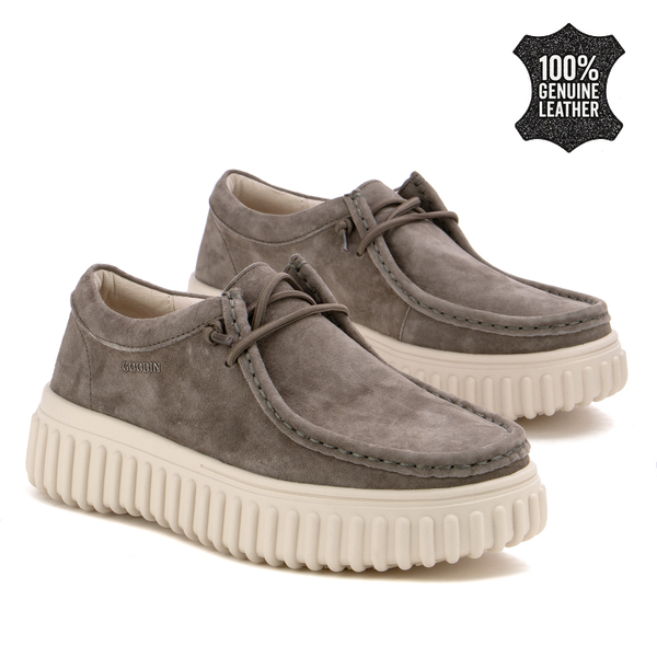 Дамски мокасини от естествен велур – изключителна лекота и комфорт, съчетани с модерна визия и стилно излъчване във всяка ситуация XW1007 taupe