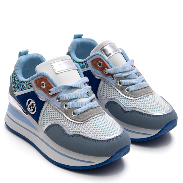 Дамски маратонки с модерен дизайн и удобна подметка за активно ежедневие NB631 blue