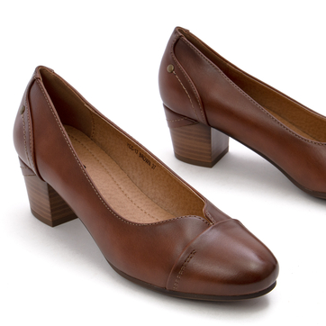 Елегантни дамски обувки изработени от висококачествена кожа, подходящи за всякакви поводи с изключителен комфорт YCC-17 brown
