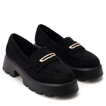 Ежедневни дамски обувки с висок комфорт и стабилна подметка 5685 black