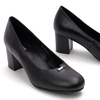 Дамски обувки с нисък ток, изработени от висококачествени материали за максимален комфорт и дълготрайна употреба YCC-106 black