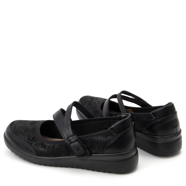 Практични ултра леки дамски обувки с мека стелка и висококачествени материали за максимален комфорт M0-1579 black